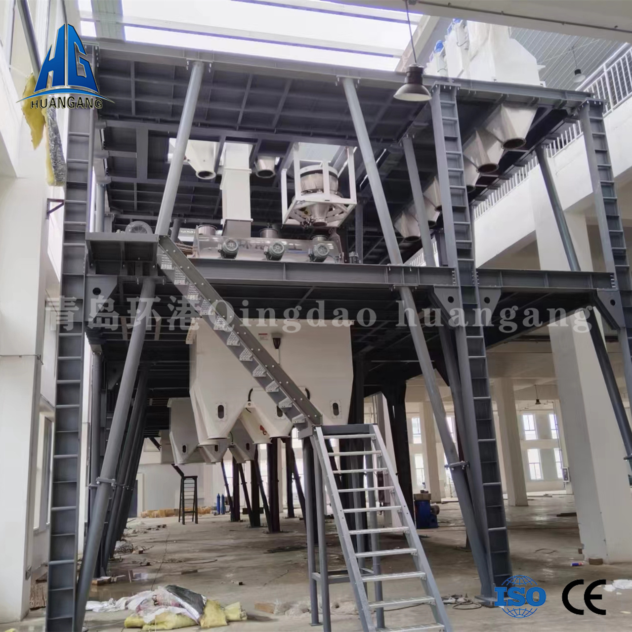 蹊径式干粉砂浆装备